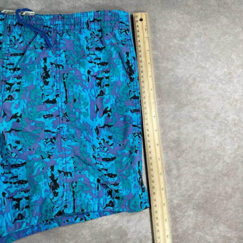 Vintage Van Heusen 417 Surf Style Swim Trunk Shorts Small